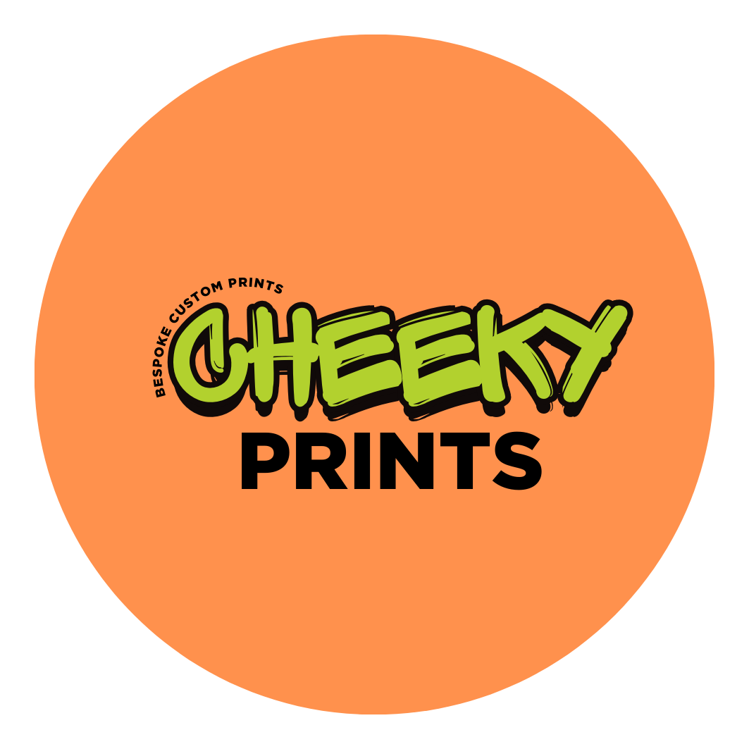 Custom Printed Round Stickers - Waterproof Glossy Logo Labels (45mm)